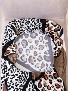 1 pezzo/4 pezzi di coprisedia, in materiale di seta di latte di stile, con stampa floreale elasticizzata antiscivolo, di colori diversi, set da uno/quattro pezzi, misura universale, per tutte le stagioni