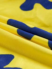 Men's Summer Holiday Floral Printed Boxer Briefs - Yellow - View 5