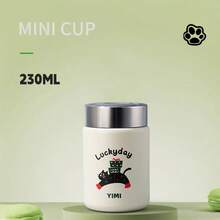1 件 230ml 迷你保温杯,316 不锈钢内衬,咖啡/水/牛奶杯,轻巧时尚,适合户外使用或日常居家/办公室使用 回到学校 回到学校 - 彩色 - 查看 21