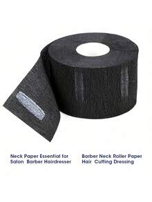 1 Roll Disposable Hairstylist Neck Paper, Haircutting Tools, Hair Care Products & Accessories, Suitable For Barbershops, Beauty Salons, Back To School Season, Travel & Vacation Essentials, Women's Hair Accessories, Combs, Hair Dryers - Multicolor - View 2