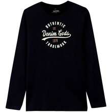 Tiffosi Men's Long-Sleeved T-Shirt 10051118-790-NAVY In Blue ✅ Delivery Within 24/72 Hours To Spain (Mainland) - Blue - View 4