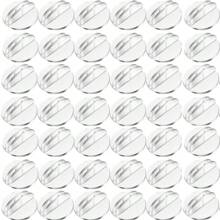 5/10/20/50/100 Stücke klare Tischkartenstände, Miniatursockel Spielbrett Kartenständer Papierkartenklammern für Hochzeitspartys Nummern Anzeigeständer