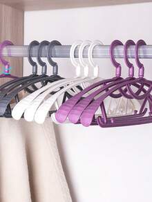 Clothes Rack Household Clothes Anti-Slip Wide Shoulder Marks Anti-Shoulder Corner Cool Clothes Rack Nordic Thick Balcony Clothes Support - Multicolor - View 5