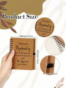 12件/8件 - 员工答谢礼品，圆珠笔配员工答谢笔记本，迷你螺旋灵感笔记本，感谢礼品批发，圣诞礼品，适合志愿者、教师、护士、团队建设、生日、退休和节假日办公室礼品。同事答谢礼品，毕业礼品，圆珠笔配员工答谢笔记本，适合同事、办公室、护士、教师节 - 彩色 - 查看 3