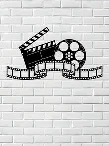 1/5 tác phẩm nghệ thuật treo tường bằng kim loại theo chủ đề phim - Trang trí rạp chiếu phim với biển hiệu vé bỏng ngô cuộn phim, trang trí rạp chiếu phim tại nhà, phòng khách, phòng ngủ, văn phòng, studio, quà tặng tiệc theo chủ đề đêm chiếu phim hoàn hảo cho những người yêu phim - Nhiều màu - Xem 11