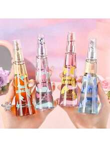 1 pieza/88ml Spray de fragancia, ambientador de hogar, aromaterapia, que contiene la esencia del encanto natural y fresco de larga duración, empaque de diseño innovador, con lindos personajes de dibujos animados, adecuado para verano, Día de la Madre, interior, exterior, citas, fiestas, vacaciones, hogar, oficina, es el regalo ideal para amigos y parejas.