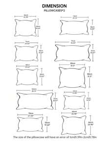 2pcs/Set Khaki Premium Brushed Microfiber Envelope Pillowcases Set, Soft Breatheable Pillow Covers Without Filling Luxurious, Ultra Soft And Breathable, No Filler, Machine Washable ,Good Gifts For Friend And Trip  Cooling Pillow Covers With Envelope Closure, Luxury Bed Pillow Cover, Ultra Soft Hotel Pillow Protector, Fit For Standard Queen King Twin Back School Domitory Bedding