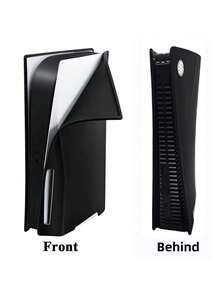 2pcs PlayStation 5 Disc Edition Game Console Silicone Protective Covers, Dust-Proof, Scratch-Resistant, Waterproof, Skin-Friendly, Soft Silicone, Easy To Install And Store, Enhancing Gaming Experience - Multicolor - View 7