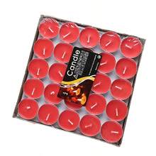 50pcs/Set Smokeless Mini Tea Light Candles Set, Unscented Candles, Suitable For Anniversary Dinner, Wedding, Valentine's Day Decoration - Multicolor - View 12