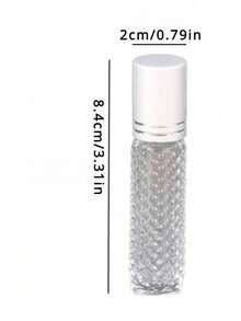 1/2/4/10 pezzi Bottiglietta da 10ml per olio essenziale, bottiglia per profumo separata, bottiglia portatile per olio essenziale separato, adatto per il ritorno a scuola