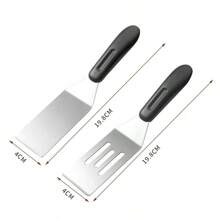 Espátula Mini, Espátula Pequena de Aço Inoxidável para Uso na Cozinha, para Cozinhar Panquecas, Biscoitos, Lasanha, Servir Torta, Assar e Servir em Chapa, Utensílios de Cozinha para Restaurante