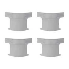 4pcs Household Invisible Fitted Sheet Fastener Clips, Multi-Functional Fixed Holder, No-Needle Fitted Sheet Anti-Slip Fixed Clamp, Sheets Mattress Cover Fixator