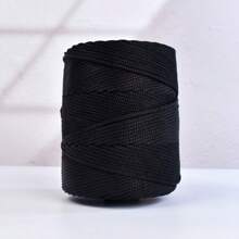 1 Pieza de Cuerda de Poliéster Crochet Bolsa Cuerda Macrame Hilo Crochet Regalo para Tejedores Hilo para Hacer Sombrero DIY, Bolso, Suéter, Sombrero