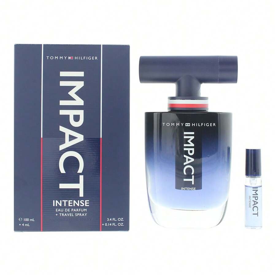 Tommy Hilfiger Impact Intense Eau De Parfum 100ml & 4ml Travel Spray - Fresh - View 1