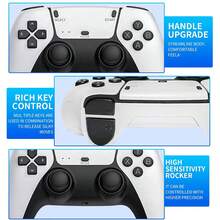 2025 M15 Wireless Retro Handheld Gaming Console, Joystick, Joystick, Retro Gaming Console, Built-In 20,000+ Plug & Play Retro Video Games And 9 Classic Emulators, 4K HDTV Output And Dual 2.4G Wireless Controllers, Home Entertainment, Easter Day Gift! - 白色 - 查看 7