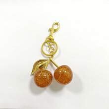 1 件时尚奢华樱桃形钥匙扣，女士水晶装饰，适合日常佩戴和礼物，汽车配件，包包饰品，背包，学校，可爱，哥特，Y2K - 多色1 - 查看 14