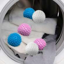 2pcs/4pcs/6pcs, Reusable Laundry Balls, Anti-Tangles, Fabric Softener, Stain Remover - Essential Washing And Drying AIDS For Soft Cleaning Clothes, Random Colors, Halloween Gifts, Christmas Gifts, Christmas Best Gifts