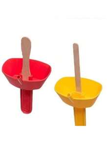 1pc/4pcs Ice Pop Holder, Ice Cream Bar Stand, Popsicle Holder, Leak-Proof