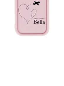 1 pieza Funda de teléfono personalizada con diseño de avión, compatible con modelos Apple 11/12/13/1416/16e/ 16pro/ 16, plus/ 18promax y Galaxy S25/S25Ultra/ S26Plus, adecuado como regalo para amigos y familiares