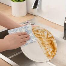 1pc Lazy Person's Kitchen Disposable, Washable, Dry-Wet Dual-Purpose, Thickened Oil-Removing Cleaning Paper Towel, Non-Stick Dishwashing Cloth, Washable, Dry-Wet Dual-Purpose, Thickened Oil-Removing Cleaning Paper Towel, Non-Woven Fabric Dishwashing Cloth, Household Dishwashing Cloth, Household, Cleaning, Multi-Functional Thickened Dishwashing Cloth