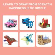 Stylo d'impression 3D intelligent pour dessin à haute température avec PLA pour la création artistique DIY, stylo de dessin 3D
