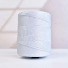 1 Pieza de Cuerda de Poliéster Crochet Bolsa Cuerda Macrame Hilo Crochet Regalo para Tejedores Hilo para Hacer Sombrero DIY, Bolso, Suéter, Sombrero