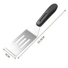 Espátula Mini, Espátula Pequena de Aço Inoxidável para Uso na Cozinha, para Cozinhar Panquecas, Biscoitos, Lasanha, Servir Torta, Assar e Servir em Chapa, Utensílios de Cozinha para Restaurante