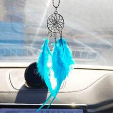 1pc Alloy Feather Hanging Decoration For Car - View 6