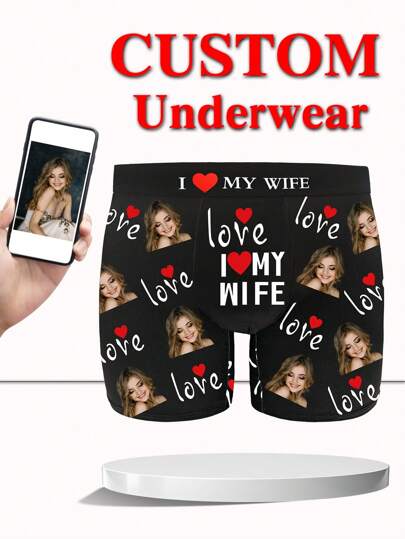 Custom Face Boxers For Men, Personalized Photo Underwear, Custom Face Boxer Briefs, Personalized Boxers For Husband, Custom Face Underwear, Custom Funny Faces Boxers Briefs, Anniversary Gift, Valentine Gift, Birthday Gift, Wedding Gift, Best Friend Gift, Gift For Boyfriend, Gift For Husband, Gift For Him, 1pc