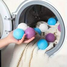 2pcs/4pcs/6pcs, Reusable Laundry Balls, Anti-Tangles, Fabric Softener, Stain Remover - Essential Washing And Drying AIDS For Soft Cleaning Clothes, Random Colors, Halloween Gifts, Christmas Gifts, Christmas Best Gifts