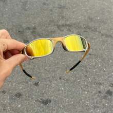 Julieta 24 Polarized X Metal Penni Double Sunglasses - Vàng - Xem 4