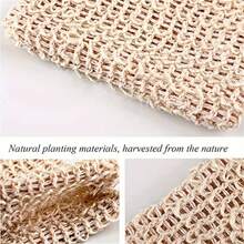 5pcs Unscented Exfoliating Soap Bags, Shower Soap Bags For Lathering And Drying Soap Bars, Reusable Soap Saving Bags Back To School