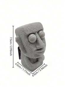 1 件创意减压摇滚眼凸挤压玩具，坐立不安玩具，坐立不安，减压球 - 彩色 - 查看 12