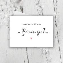 Thank You Maid Of Honor Card, Thank You Card, Wedding Day Card, Maid Of Honor, Bridal Party, For My Sister, Wedding Party Card - Multicolor - View 6