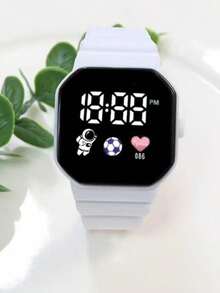 3pcs/Set Children's Fashion Leisure Sports Electronic Watch, Children's Gift, Mother's Day Gift, Daily Wear - Multicolor - View 5