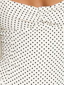 Women Slip Dress Sleeveless Backless Pleated Tie-Up Solid Color A-Line Dresses Summer Mini Dress Party Wear Daily Streetwear - 白色 - 查看 6