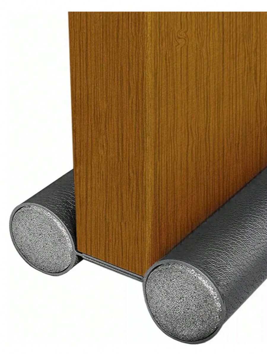 Cubre polvo Para Puerta Evita polvo en Tu Hogar protector de puerta cubre polvo aislamiento fácil uso resistente práctico diseño ajuste universal mejora limpieza hogar evita suciedad polvo en interiores modernos - Negro - Ver 1
