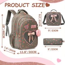 Cute Backpack For Girls Aesthetic Backpack School Backpack For Girls Backpack With Lunch Box Back To School Supplies - Ribbon School Bag - View 11