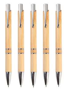 Customizable Ballpoint Pen, Bamboo & Metal Pen, Creative Logo Gift, Suitable For Office, Back To School, Wedding, Holiday Gifts For Parents, Colleagues, Friends