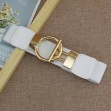 1 pièce Ceinture élastique pour robe pour femme grande taille, Ceinture de taille à porter avec des robes, pour l'été, l'école, l'automne, Halloween