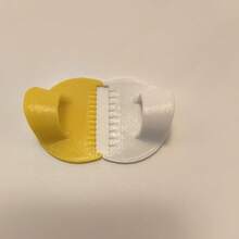 Hand sewn border lock 1/2 件夹式缝纫工具 - 耐用塑料边缘缝纫锁和编织工具，可拆卸，具有固定效果，适合初学者和老年人，用于服装缝纫、布料、修补、服装保养、老年人手动辅助 | 精密缝纫设备 | 耐用塑料工具、缝纫配件，适用于 DIY 手工缝纫项目 | 人体工程学设计 | 表面光滑