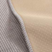 1pc Plain Soft Anti-Slip Sofa Cover, Minimalist & Cozy Protective Mat For Sofa, All Season Use, Dust & Sand Proof, Home & Bedroom Essential - Light Grey - View 4