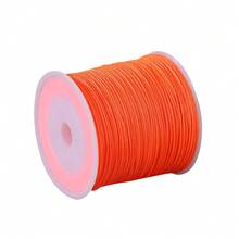 1pc/Lot 0.8mm 50M/Roll Nylon Cord Thread Chinese Knot Macrame Cord Bracelet Braided String DIY Tassels Beading Shamballa Thread - Jade Line - View 28