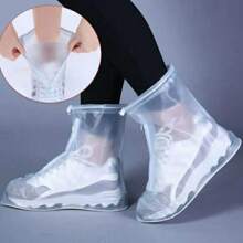 Waterproof Shoe Cover Silicone Material Unisex Shoes Protectors Rain Boots For Indoor Outdoor Rainy Days Dust-Proof Non-Slip