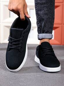 男士休闲舒适百搭鞋，轻便平底运动鞋