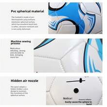 1pc-PVC Football, Size 5 Football For Training And Games, Suitable For Adults And Teenagers, Durable, The Best Christmas Gift - Multicolor - View 10