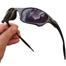 Julieta 24 Polarized X Metal Penni Double Sunglasses - Black - View 3