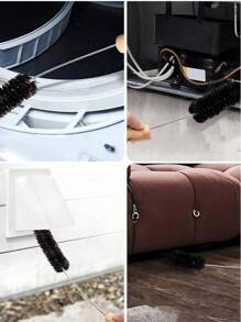 Multi-Functional Cleaning Brush; Can Be Used To Clean All Kinds Of Pipes; Washing Machine Cleaning Brush; Dryer Pipe Brush Cleaning Brush; Washing Machine Cleaning Inner Tube Liner Brush; One Thing Multi-Purpose; Home Goodies