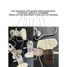 3 pièces de pinces à linge en acier inoxydable, crochets muraux pour buanderie, pinces à linge portables, organisateur de placard