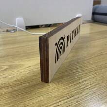 1pc Personalized Wooden LED Lamp, Custom Name Engraved, USB Powered, Selectable Small Icons, Suitable For Bedroom, Living Room, Great Gift For Children's Day, Birthday, Independence Day, Christmas, Mother's Day, Anniversary Back To School